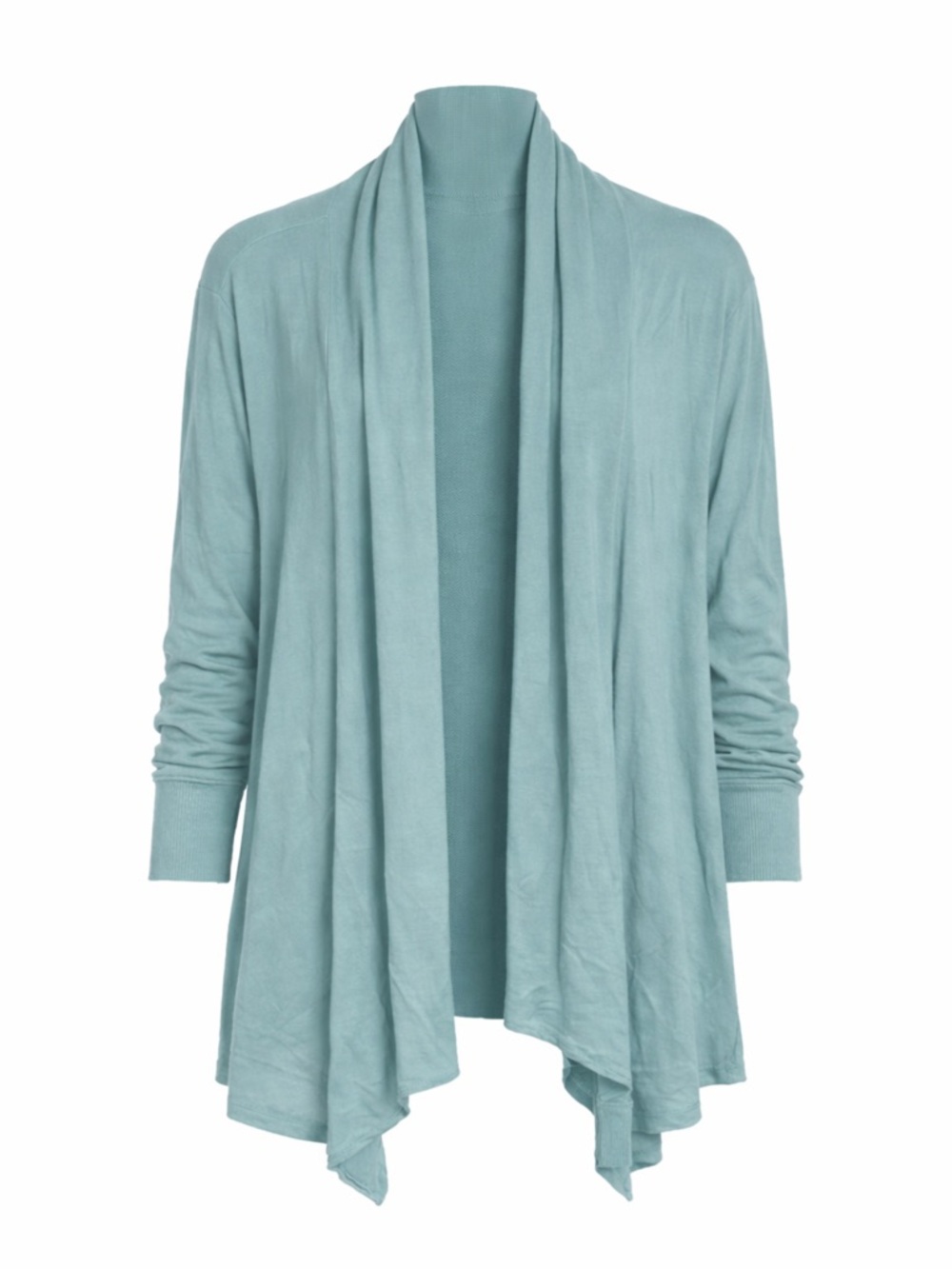 Athleta Pranayama II Wrap Cardigan Light Blue Size Small Petite